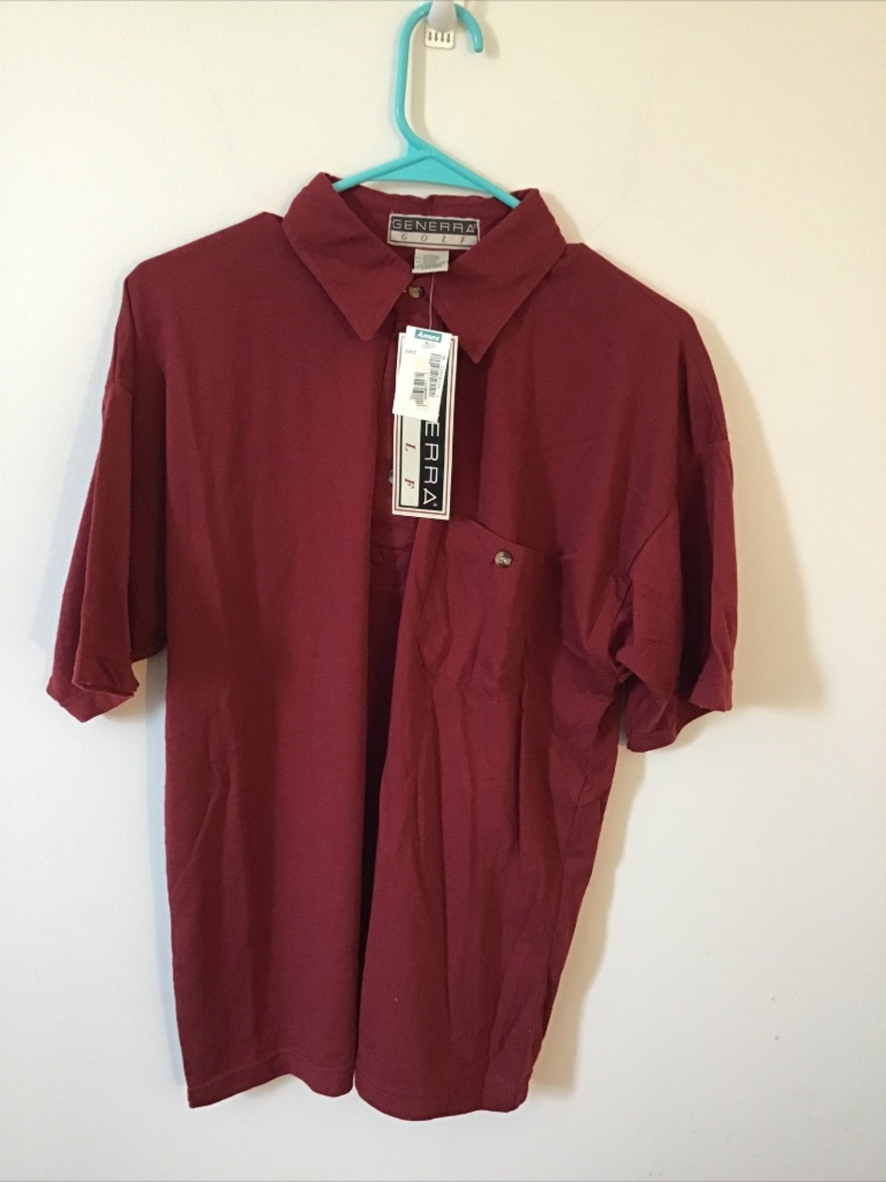 Mens Vintage Generra Golf Polo Shirt